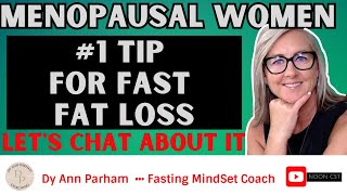 How Menopausal Woman Can Lose Body Fat FAST | Intermittent Fasting for Today's Aging Woman