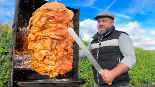 How Easy Is It To Cook Chicken Doner Kebab At Home? All You Need Is One Old Barrel