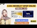 CARA MEMBUAT NPWP ONLINE LEWAT HP GRATIS TERBARU 2024 | UNTUK FACEBOOK PRO/ SHOPEE AFFILIATE