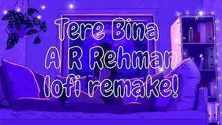 Tere Bina  -A  R  Rahman Lofi Remake Indian LOFI   Bollywood LOFI
