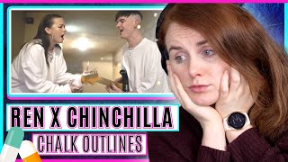 Vocal Coach reacts to Ren X Chinchilla - Chalk Outlines (live)