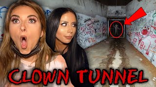 Our Horrifying Experience at CLOWN Tunnel (ft. Amber & Kat)