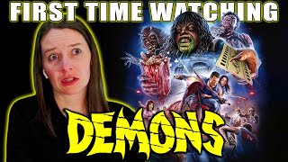 Demons (1985) | Movie Reaction | First Time Watching | Don't Get Scratched!
