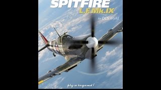 DCS: Spitfire LF Mk. IX - Taxi, Takeoff, and Landing - Producer Note Tutorial
