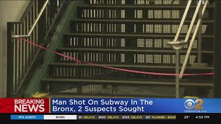Man Shot On Subway In Bronx, 2 Suspects Wanted
