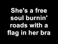 Lady Gaga Highway Unicorn Road To Love Lyrics on screen