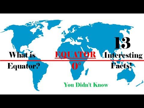 Is the equator in the Southern Hemisphere?