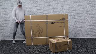 RE600 Pro Recumbent Bike Assembly and Unboxing