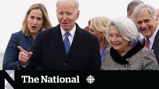 Biden arrives in Ottawa as Roxham Road deal reached