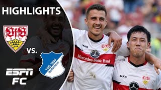 Marc-Oliver Kempf helps lead Stuttgart past Hoffenheim | Bundesliga Highlights | ESPN FC