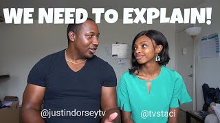 LET US EXPLAIN! // We're going to provide some context // REACTION