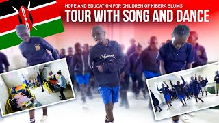 Kenya Kibera Slums 🇰🇪  Hope and Education Tour with Traditional Song and Dance