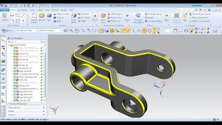 Siemens NX Cast Iron Bracket