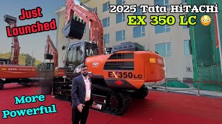 Tata Hitachi EX 350 LC Powerful Machine 🇮🇳 Tata Hitachi 2025