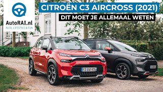 Citroën C3 Aircross (2021) - Dit moet je allemaal weten - REVIEW - AutoRAI TV