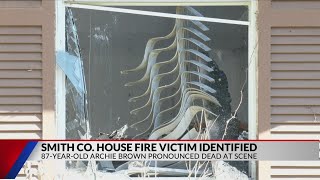 Officials identify 87-year-old man killed in Smith County house fire