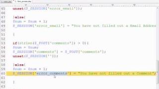 HTML & PHP Tutorial - Building a working Contact Form Part 2