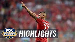 Vidal's thunderous strike puts Bayern up 1-0 over Darmstadt - 2015–16 Bundesliga Highlights
