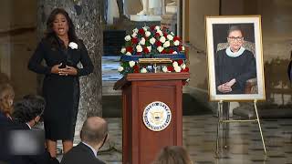 MUST WATCH | EXTREMELY MOVING MOMENT AT GINSBURG FUNERAL |