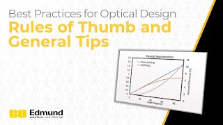 Rules of Thumb and General Tips Using Ansys Zemax OpticStudio — Lesson 1