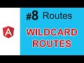 Wildcard Routes | wildcard route in angular | Angular tutorial