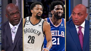 Inside the NBA reacts to Nets vs 76ers Game 2 Highlights | 2023 NBA Playoffs