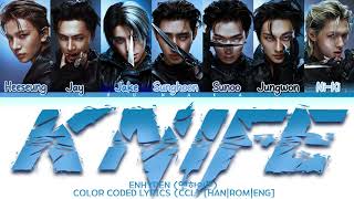 ENHYPEN (엔하이픈) - ‘KNIFE’ (JAKE Ver.) [Member Ver.] [COLOR CODED LYRICS] - [ENG]