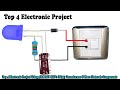 Top 4 Electronic Project Using 5MM RGB LED's BC547 Transformer & More Eletronic Components