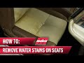 How to Fix and Prevent Water Stains on Cloth Seats