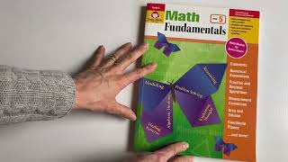 No-prep Homeschool Math Curriculum | Evan Moor Math Fundamentals Grade 5 Review