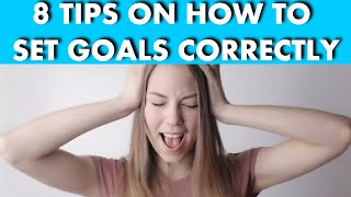 💥 8 TIPS ON HOW TO SET GOALS CORRECTLY 🌈 PERSONAL GROWTH 🌈 HUMAN PSYCHOLOGY 🌈 SELF IMPROVEMENT �