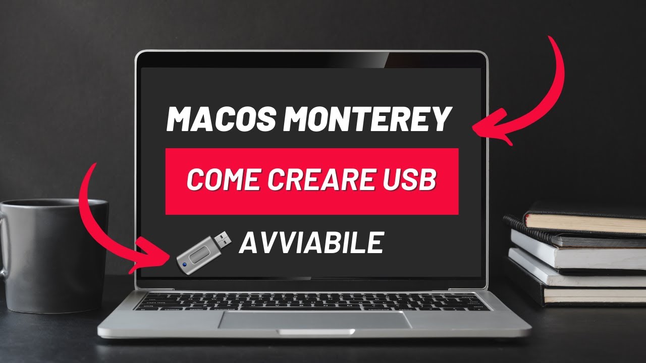 Come Creare Un'unità Di Installazione Usb Di MacOS Monterey Avviabile ...