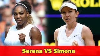 Serena Williams vs Simona Halep WIMBLEDON FINAL 2019 10 Encounters Preview