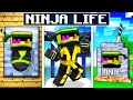 Having A NINJA LIFE in Minecraft!