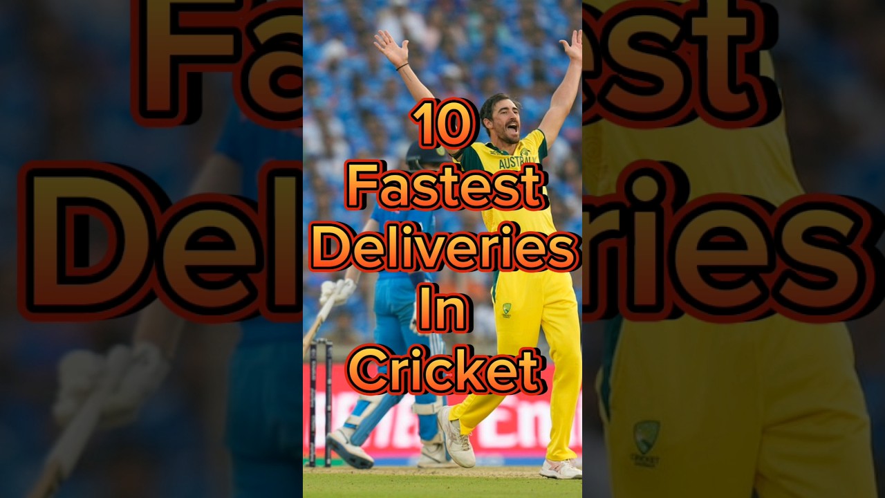 10 Fastest Deliveries In Cricket | 155+ | #cricket #shorts #fast # ...