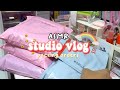 studio vlog 🌷 asmr packing orders no background music 📦 budget binder orders 📒 small business PH