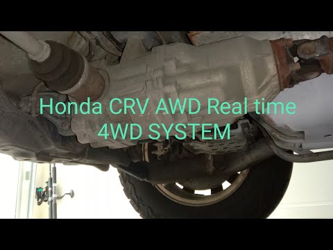 What is the difference between Honda CR V AWD and 4WD?