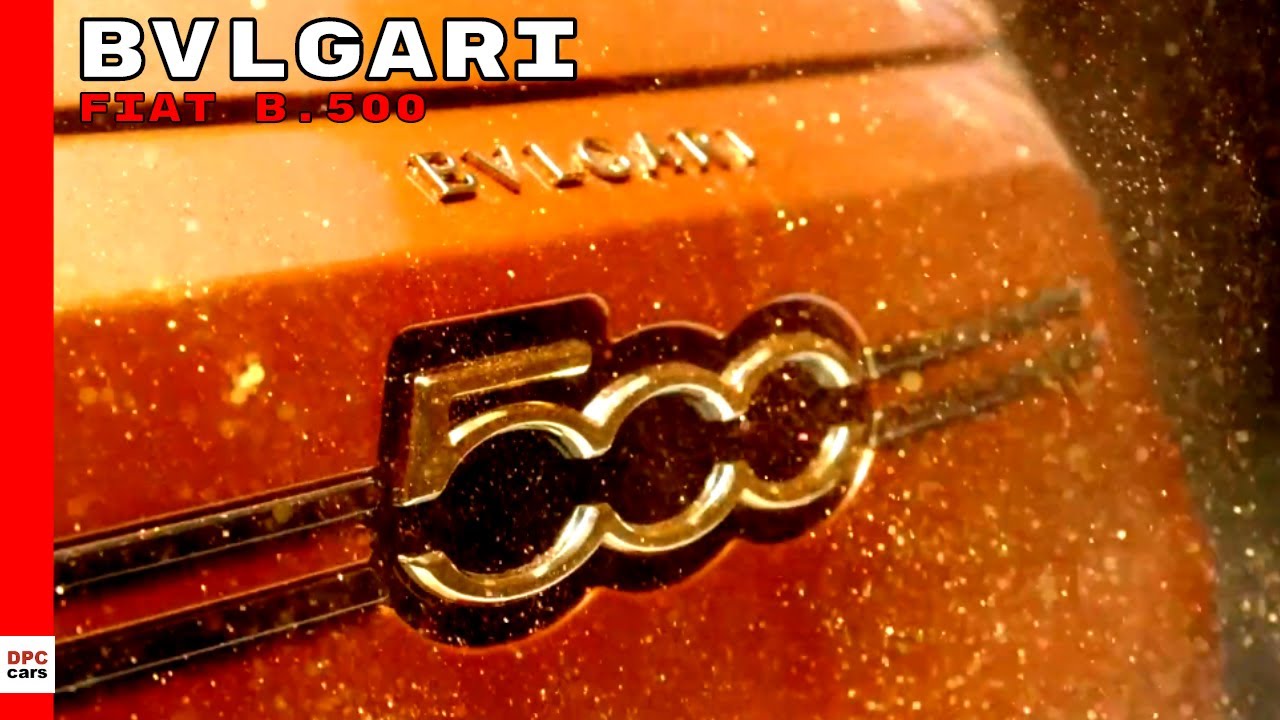 Fiat B.500 MAI TROPPO By Bvlgari 2021 - YouTube