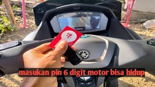 cara menghidupkan motor nmax keyles tanpa remote nmax new 2020