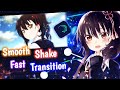 Tutorial Low Shake & Fast Transition AMV || Alight Motion