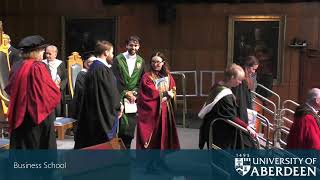 University of Aberdeen Graduations - November 2024 - Wednesday 27th, 1.30pm