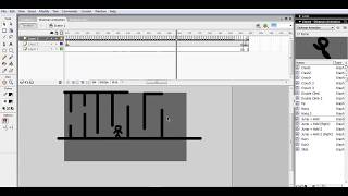 Stickman Tutorial | Macromedia Flash 8 Tutorial (Stickman Sprites Download)