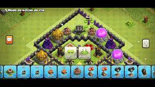 LAYOUT CLASH OF CLANS CV9