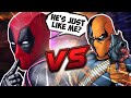 Deadpool VS Deathstroke ANIMATED FIGHT! Marvel and DC Comics battle