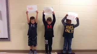 1st grade making a difference