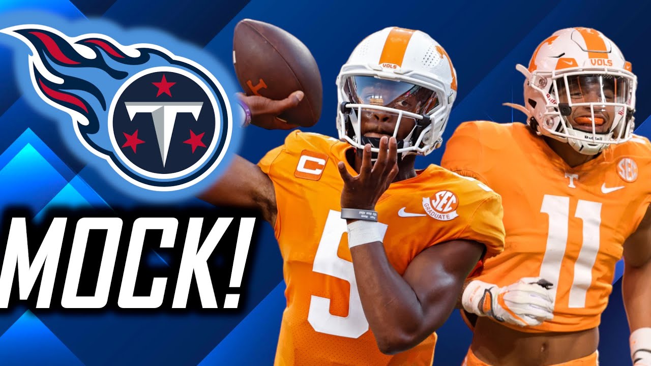 Tennessee Titans 2023 NFL Mock Draft 4/14/23 - 7 Round Mock Draft ...