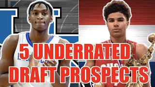 5 EXTREMELY underrated 2020 NBA draft prospects! (Killian Hayes, Immanuel Quickley and more)