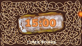 15 Minute Pastry Timer Bomb Focused Countdown For Study
