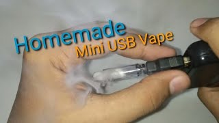 DIY mini USB Vape, no battery needed