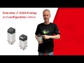 ICAD B actuator: setup and configuration overview